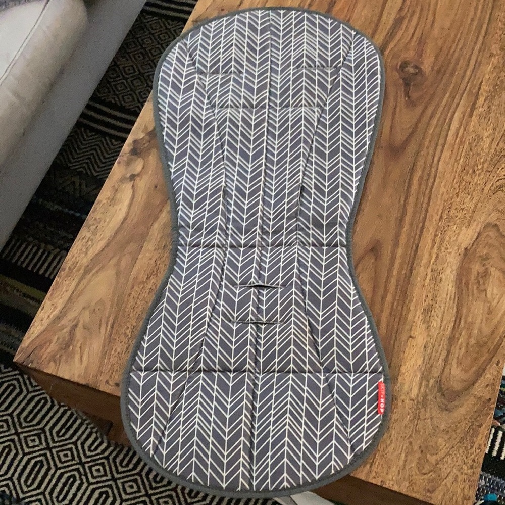 Skip hop memory foam stroller protector pad
